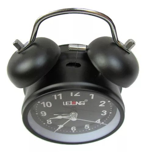 Relógio de Mesa Retro Vintage Despertador LE-8103 - Lelong - Imagem 3